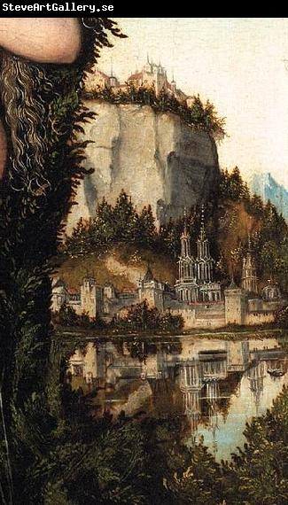 Lucas Cranach Venus Standing in a Landscape